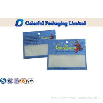 Customized PET / PE Fishing Lure Packaging Bags with Alumin